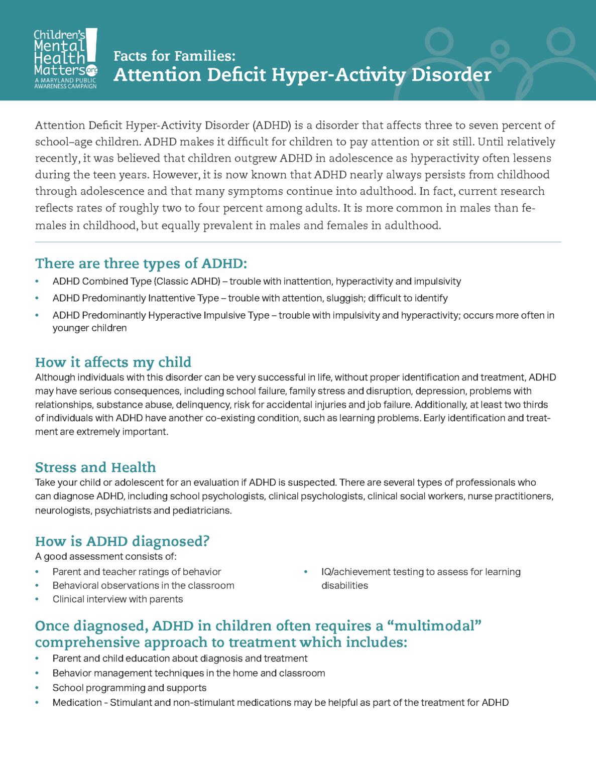 Resource Library - Children's Mental Health Matters