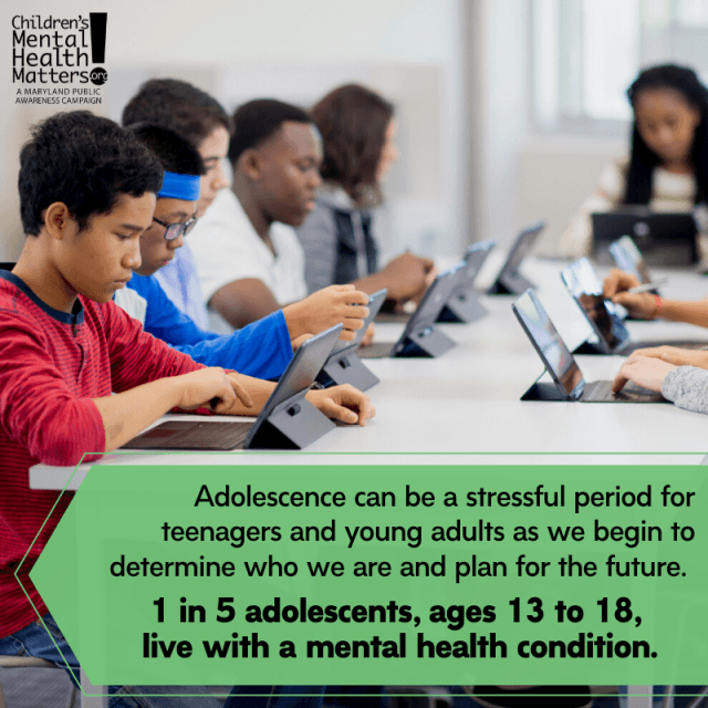 Teens & Young Adults - Children's Mental Health Matters